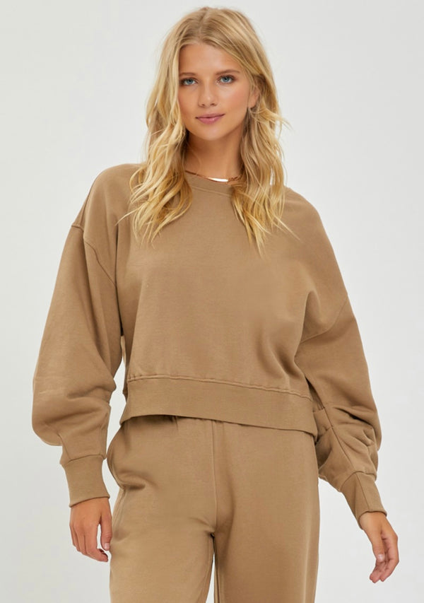 risen loungewear top